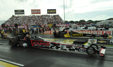 Steve Torrence Richie Crampton U.S. Nationals Top Fuel NHRA