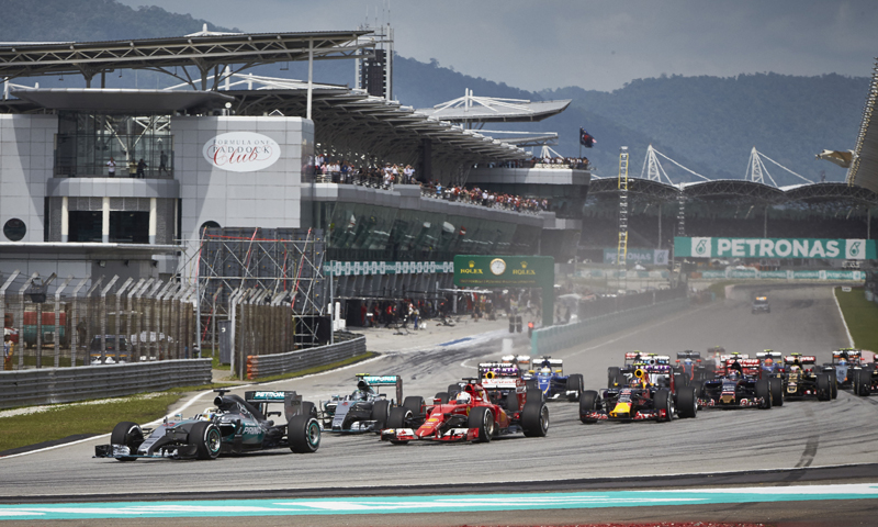 F-1 Start Malaysian Grand Prix