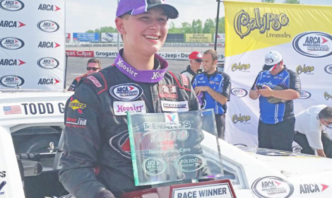 Todd Gilliland VL ARCA Toledo