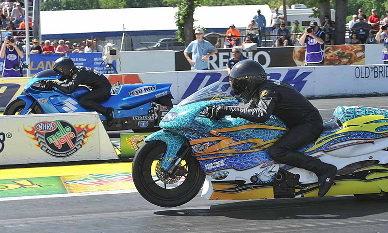 Jerry Savoie Jim Underdahl NHRA Englishtown