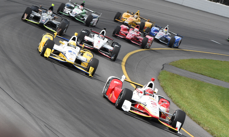 Helio Castroneves IndyCar Pocono