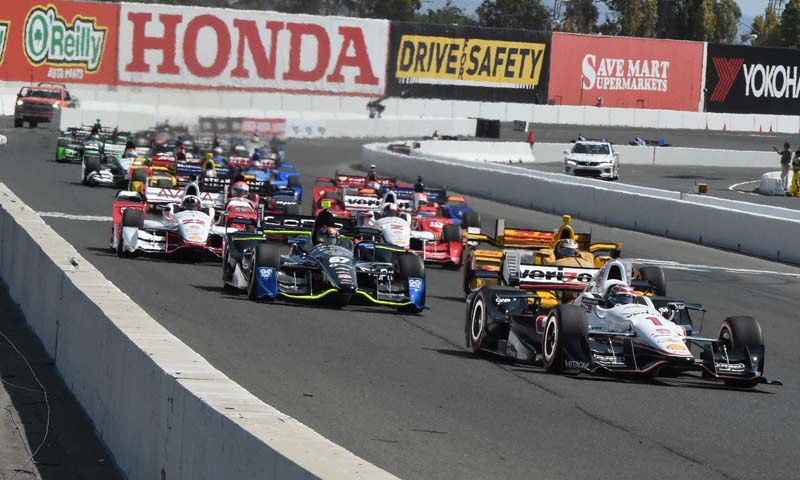 Will Power Leads Start IndyCar Sonoma