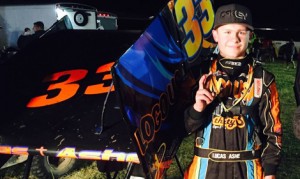 Lucas Ashe is hoping to follow in the foot steps of drivers like Kyle Larson and Rico Abreu.