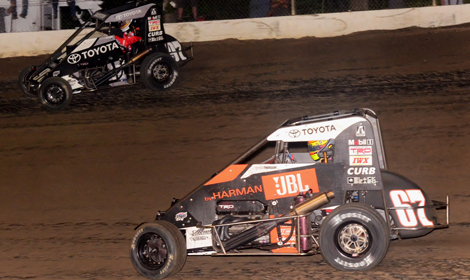 Tanner Thorson Spencer Bayston POWRi Valley