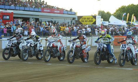 AMA Flat Track Sacramento Mile 2015