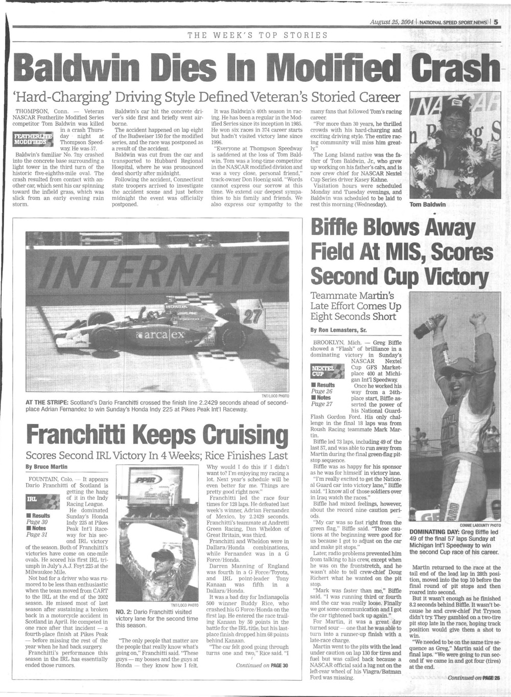 Pages from August 25 2004