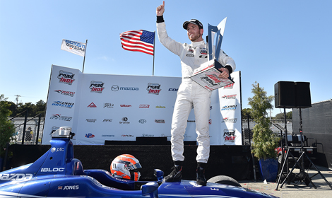 Ed Jones Champion Indy Lights