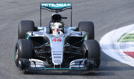 Lewis Hamilton Italy 2016