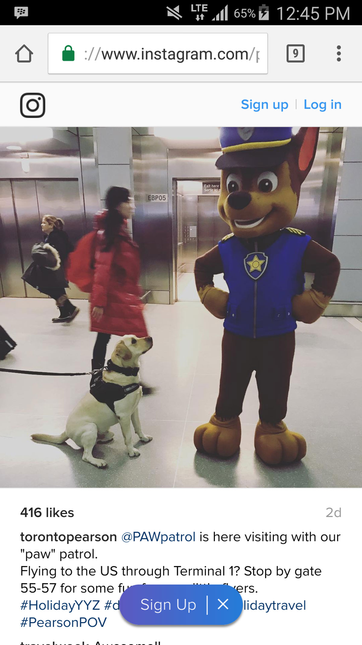Meet and Greet PAW Patrol