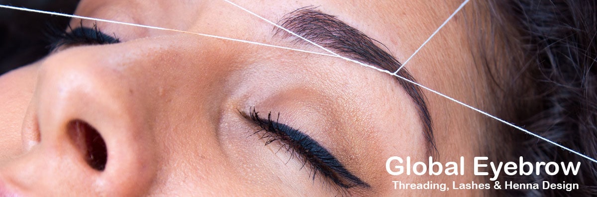 Global Eyebrow Threading, Lashes & Henna Design Does Facial Threading