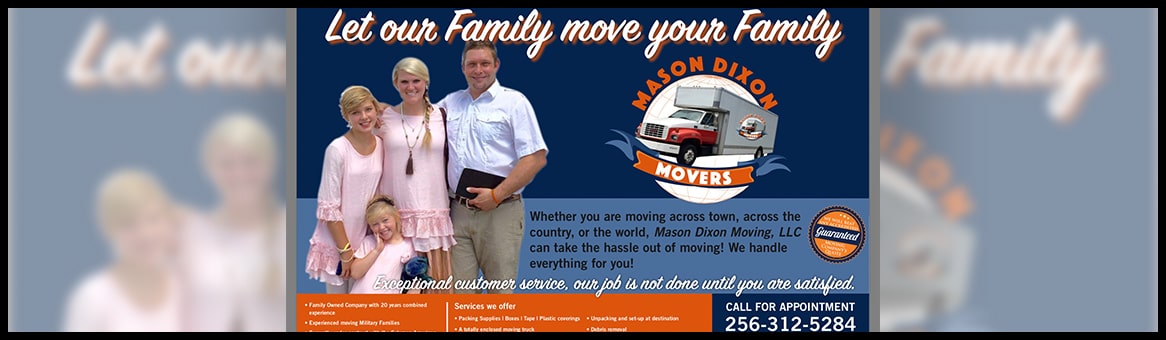 Mason Dixon Movers Llc Is A Moving Company In Gadsden Al