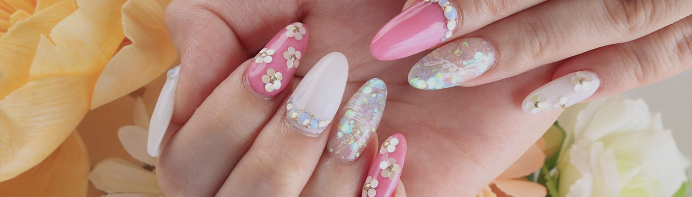 Nails Paradise Spa Offers Pink And White Nails In Cincinnati OH 45245