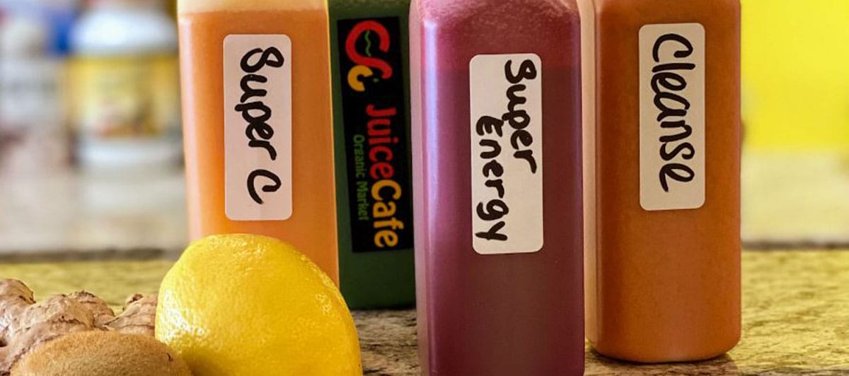 Organic Pressed Juice Juice Cafe Organic Market in Hackensack, NJ 07601