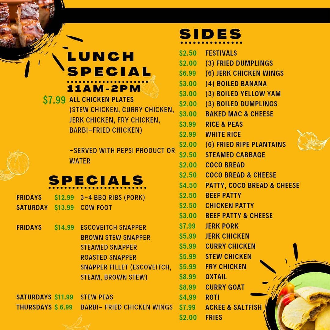 Jamaica Nyammingz Restaurant Serves Jerk Pork in Killeen, TX 76541