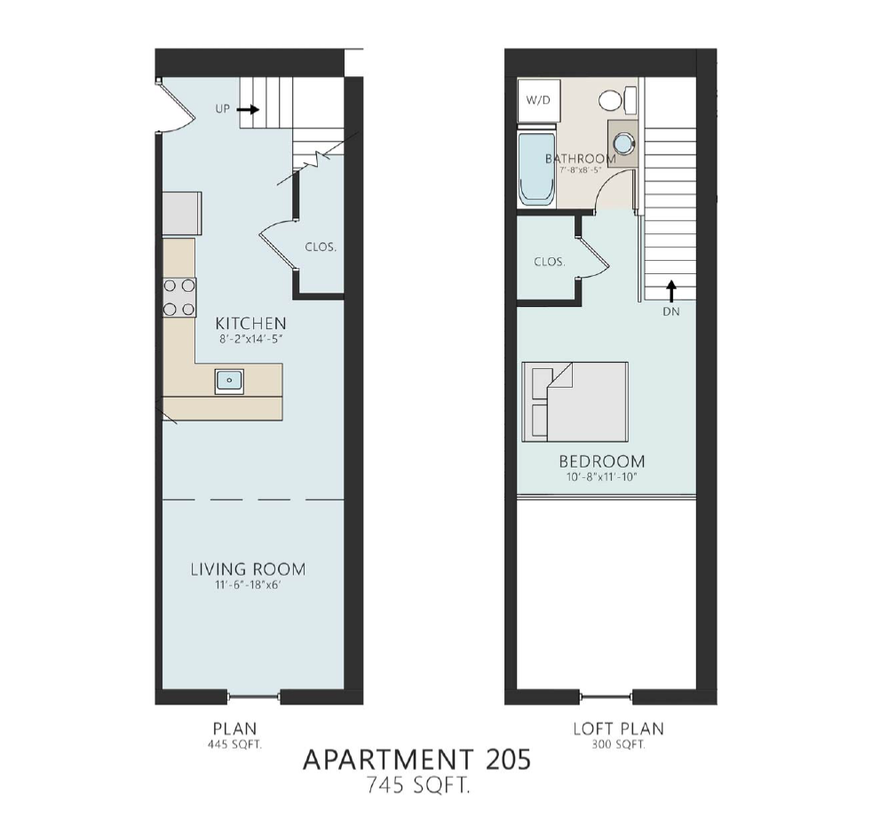 Iron Lofts 1 Bedroom