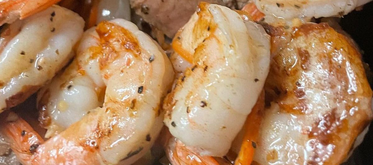 Mexihanas Hibachi Grill Serves Shrimps in Long Beach, CA 90815