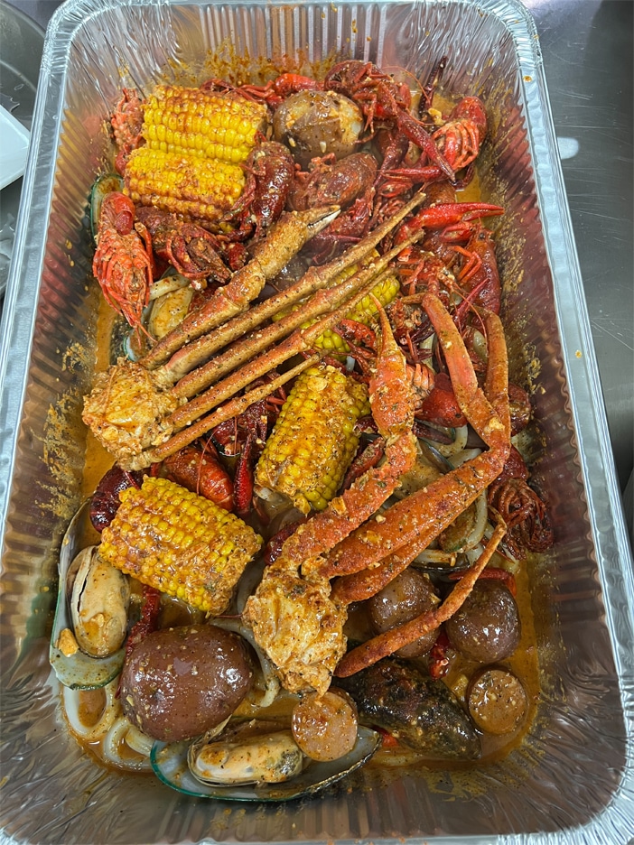 The Ocean Crab Cajun Seafood & Bar is a Lobster Restaurant in
