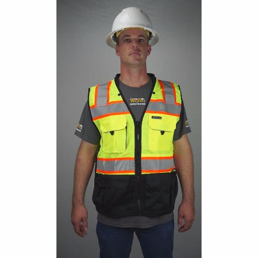 ML Kishigo S5002/S5003 Black Series Class 2 Surveyors Vest