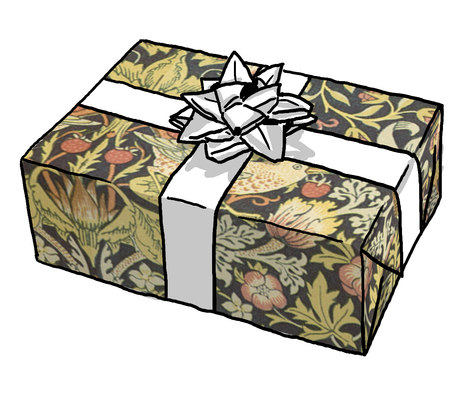 William Morris ~ Strawberry Thief wallpaper - peacoquettedesigns