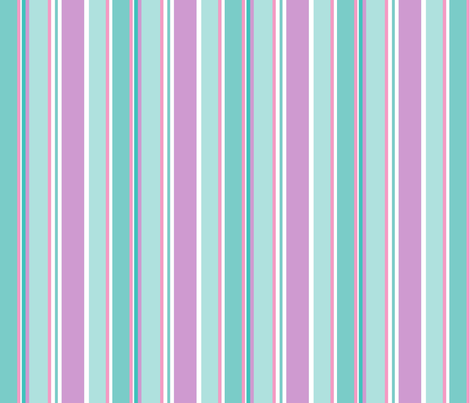 Stripes in pastel fabric - delsie - Spoonflower