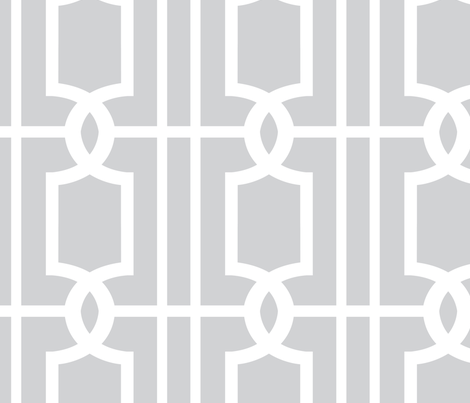 Free Printable Gray Trellis Crafting Paper