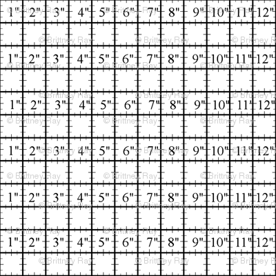 Measuring Grid I fabric - pond_ripple - Spoonflower