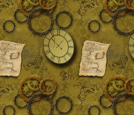 Colorful fabrics digitally printed by spoonflower