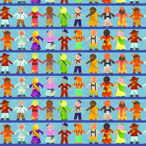 International Paper Dolls Mini-Print: A Celebration of Multiculturalism ...