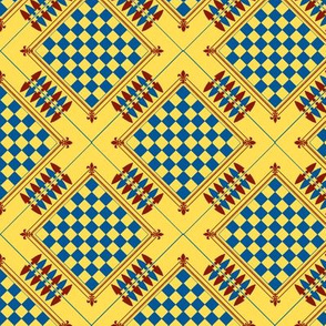 checkered fabric, wallpaper & home decor - Spoonflower