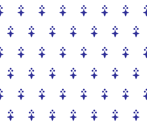 Ermine argent and azure wallpaper - blakelock - Spoonflower