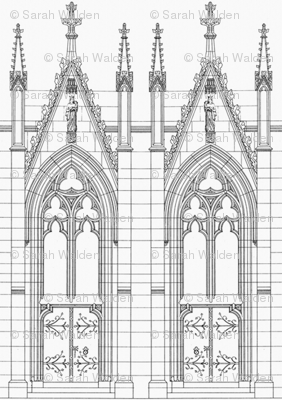 Church Door fabric - peacoquettedesigns - Spoonflower