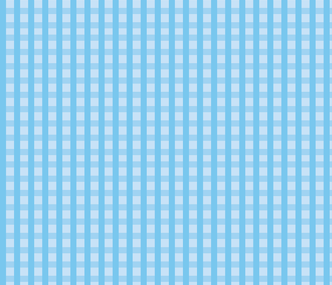Blue_Gingham wallpaper - donnamarie - Spoonflower