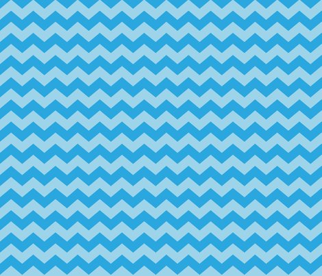 Blue and White Zig Zag