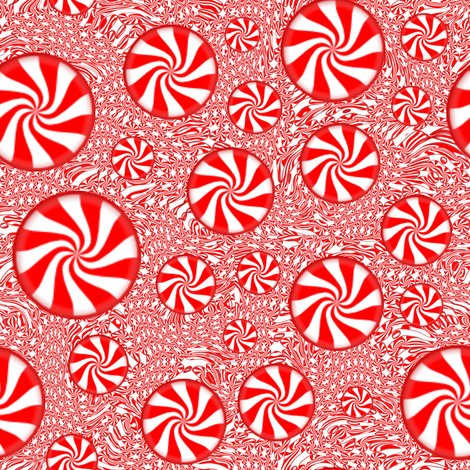Peppermint Swirl fabric - elarnia - Spoonflower