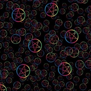 Wiccan Fabric Wallpaper Home Decor Spoonflower