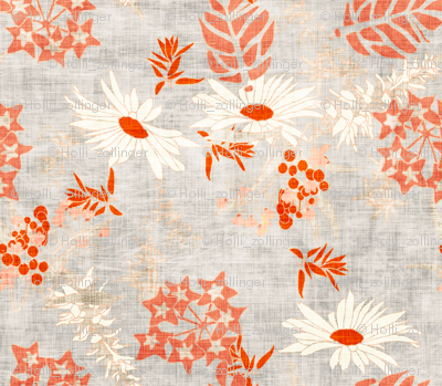wildflowers wallpaper - holli_zollinger - Spoonflower