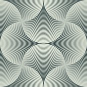 geometric petals wallpaper - cepera - Spoonflower