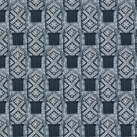 Blue_Norwegian fabric - susiprint - Spoonflower