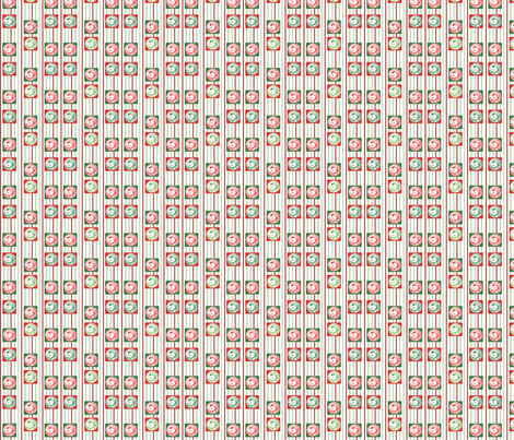 Peppermint Swirls on Stripe wallpaper - moxieart - Spoonflower