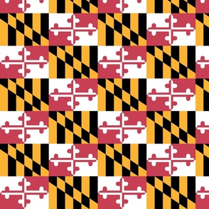 Maryland Flags True Color Spoonflower