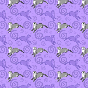 ferret fabric, wallpaper & home decor - Spoonflower
