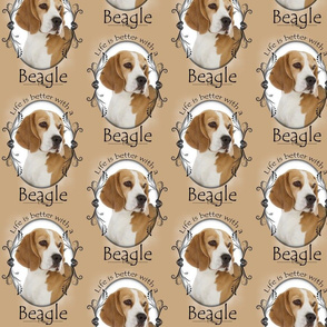 beagle fabric, wallpaper & home decor - Spoonflower