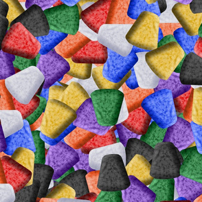 gumdrop fabric, wallpaper & gift wrap - Spoonflower