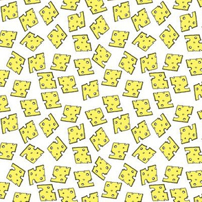 cheese fabric, wallpaper & home decor - Spoonflower