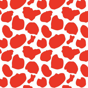 red cow print