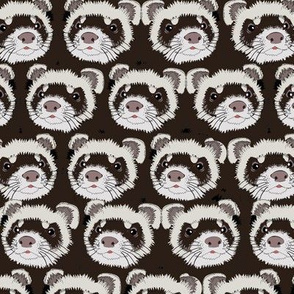 ferret fabric, wallpaper & home decor - Spoonflower