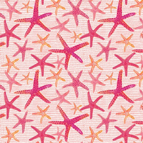 Sea Star wallpaper - c_manning - Spoonflower