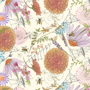 botanical fabric, wallpaper & home decor - Spoonflower