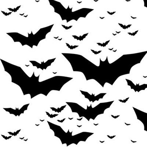 Halloween Bats Fabric Wallpaper Home Decor Spoonflower
