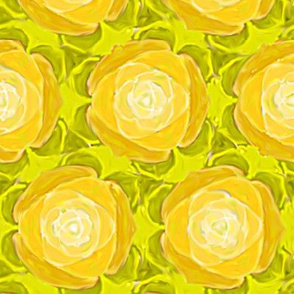 cabbage rose fabric, wallpaper & home decor - Spoonflower